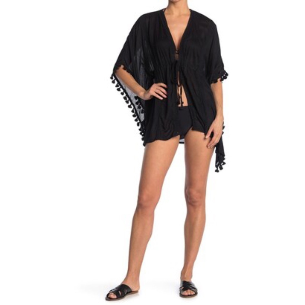 Vince Camuto Lace Tunic One Size
